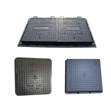 Weight EN124 D400 Ductile Iron Double Rectangular Sewer Manhole Cover & Frame